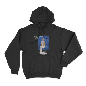 Becky G Encuentros Portrait Unisex Hoodie Black