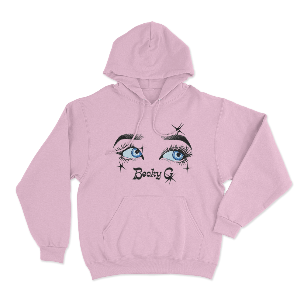 Becky G Eyes Unisex Hoodie Pink Becky G Eyes Unisex Hoodie Pink