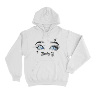 Becky G Eyes Unisex Hoodie White