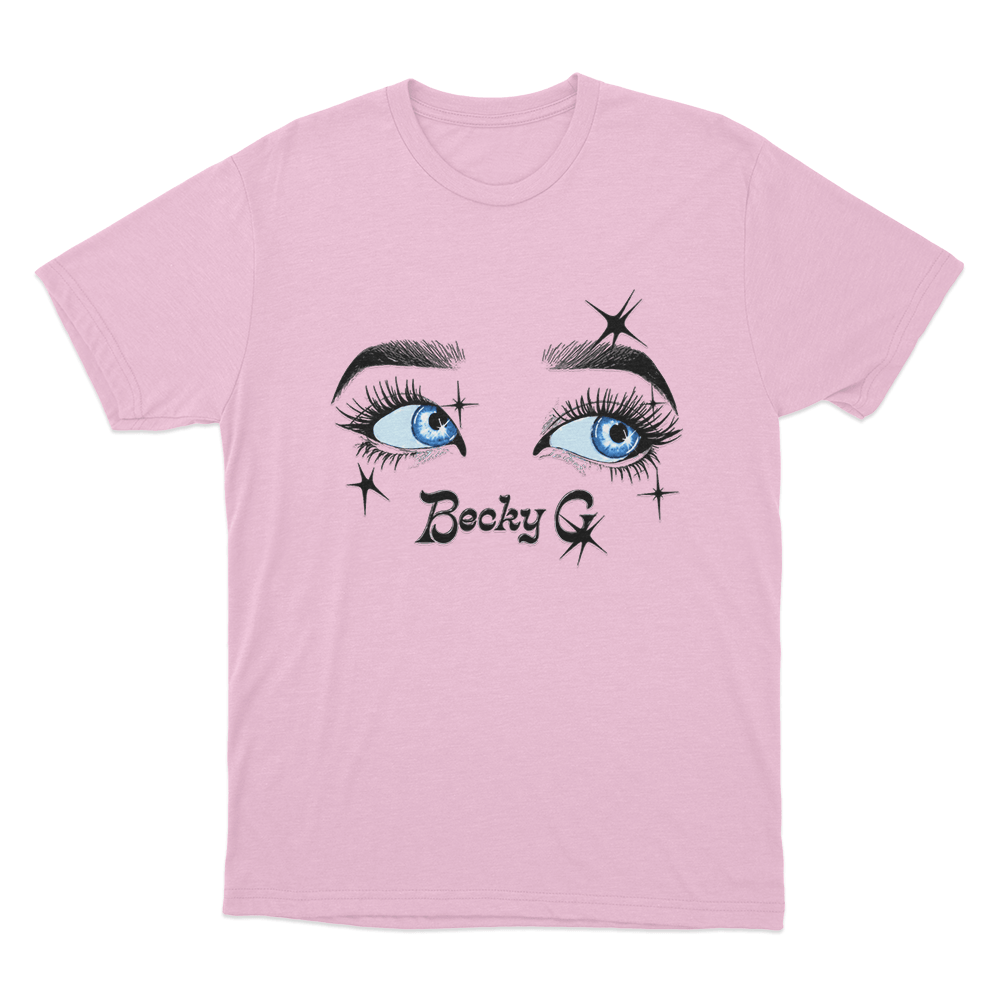Becky G Eyes Unisex T Shirt Pink Becky G Eyes Unisex T Shirt Pink