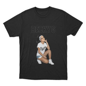 Becky G Portrait Unisex T Shirt Black