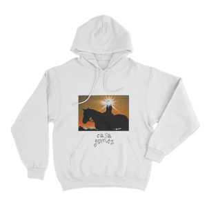 Casa Gomez Unisex Hoodie White