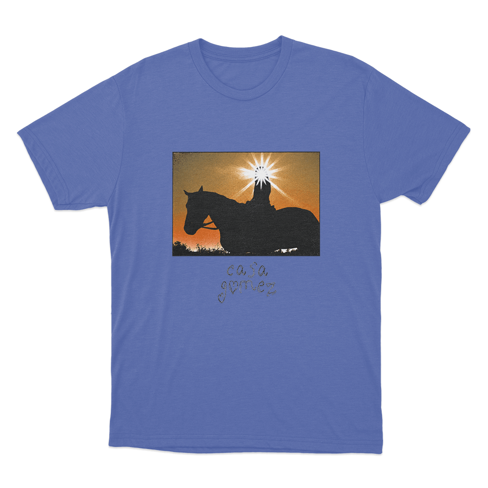 Casa Gomez Unisex T Shirt Blue Casa Gomez Unisex T Shirt Blue