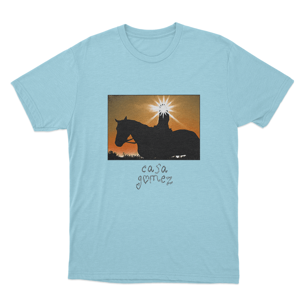 Casa Gomez Unisex T Shirt Sky Blue Casa Gomez Unisex T Shirt Sky Blue